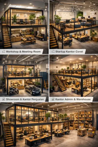 Mezzanine Ruang Kantor di Pademangan