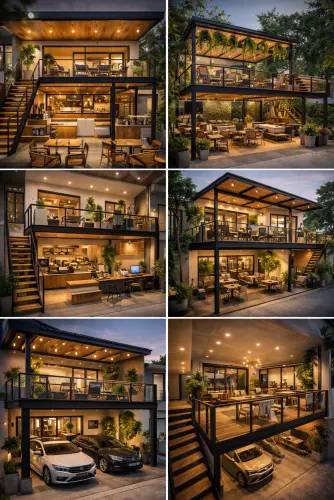 Mezannine Cafe Modern di Pademangan